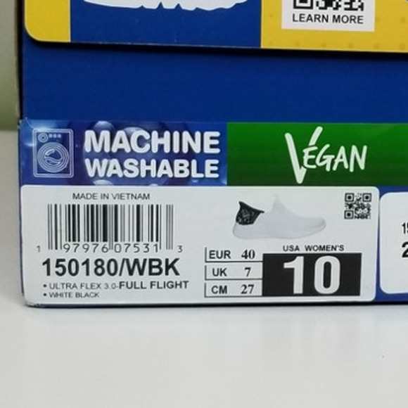 Skechers Women's Slip-Ins: Ultra Flex 3.0 Full Flight Sneakers Size 10 White NWT - Picture 7 of 7